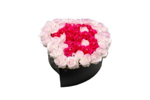 Aranjament Trandafiri de Sapun- Personalizat cu Cifră - Flowers31