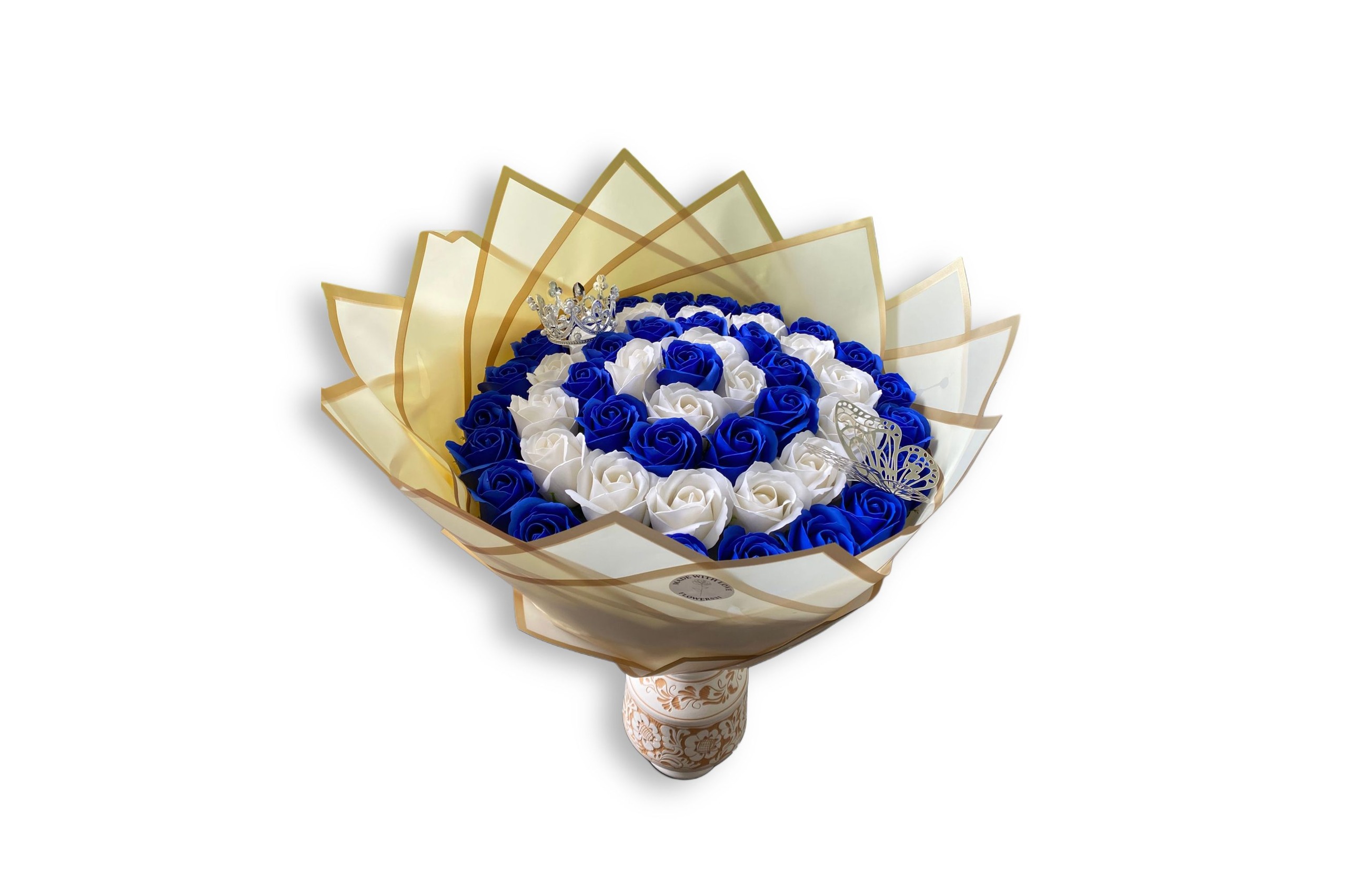 Buchet cu 51 de Trandafiri de Săpun - 31Flowers