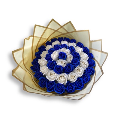 Buchet cu 51 de Trandafiri de Săpun - 31Flowers