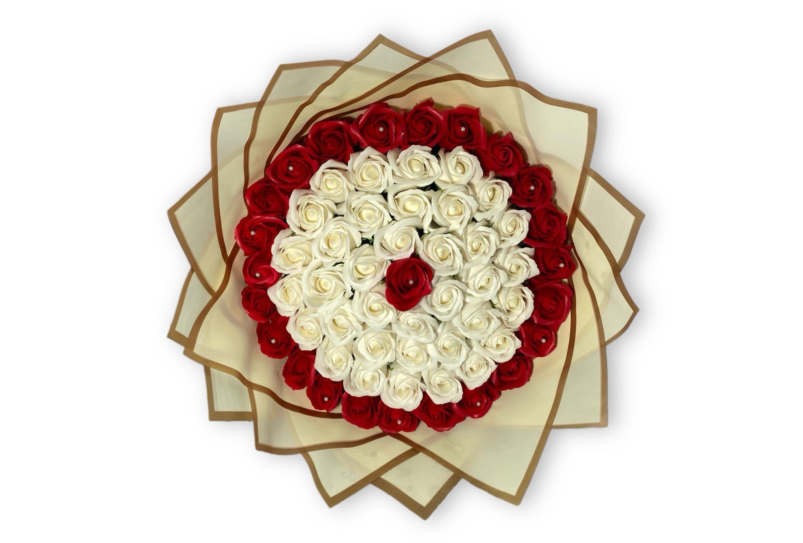 Buchet de Trandafiri de săpun cu Perle - Flowers31