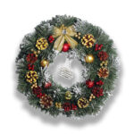 Coronița de Crăciun – Magia Sărbătorilor- Model unic- Flowers31