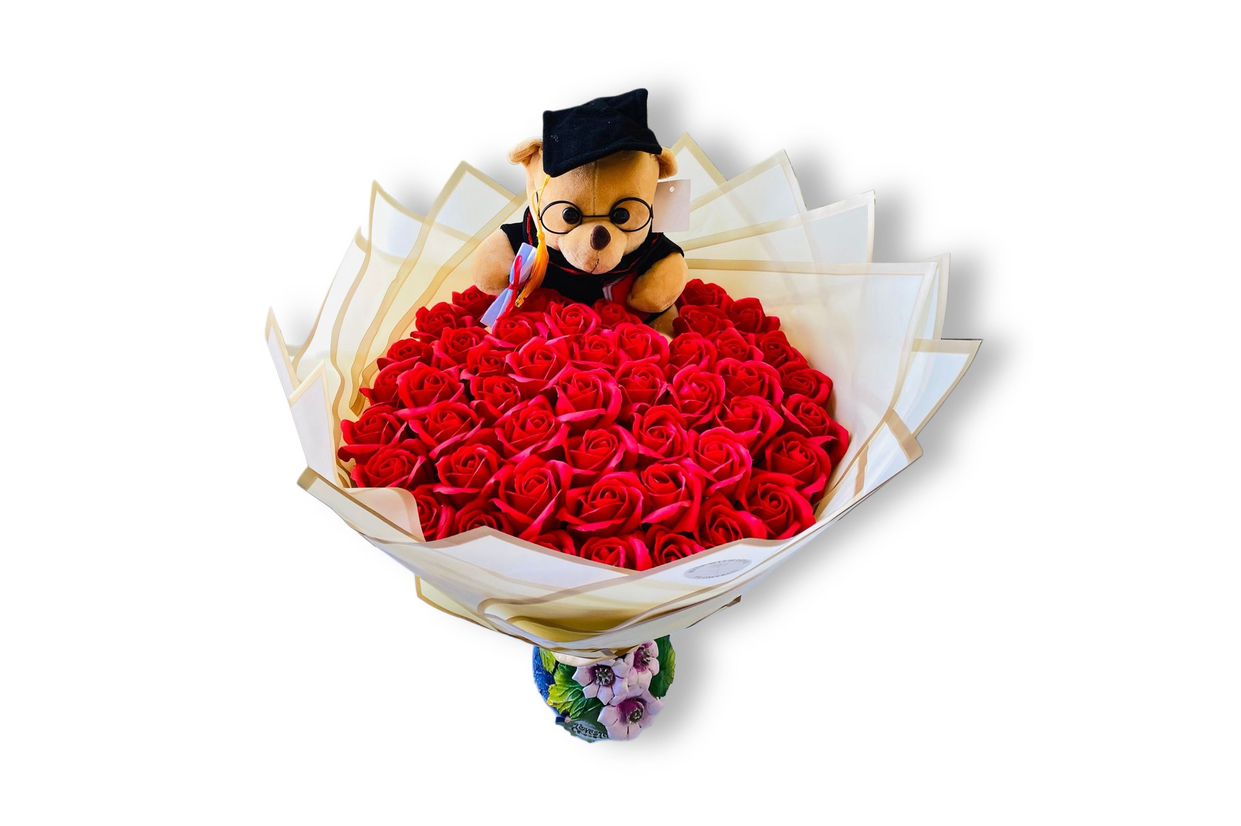 Buchet Absolvire cu 51 Trandafiri - Simbolul Absolvire - 31Flowers