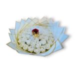 Buchet cu 55 de Trandafiri de Săpun - Sclipire de Iubire - 31Flowers