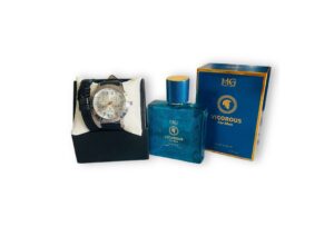 Set Cadou Bărbați – Ceas Elegant & Parfum MG Vigorous For Men - Flowers31