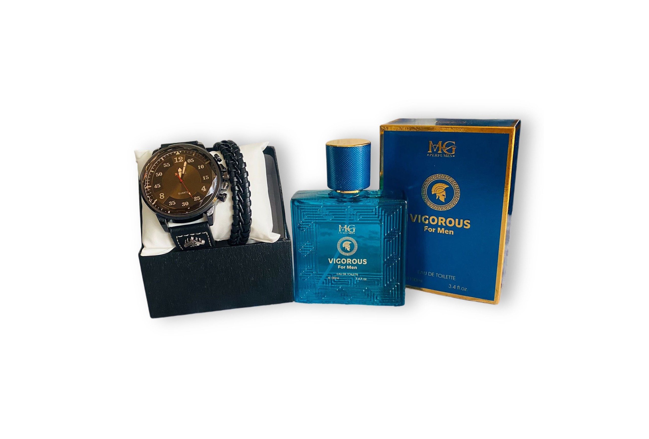 Set Cadou Bărbați – Ceas Elegant -Cadoul Perfect- Flowers31