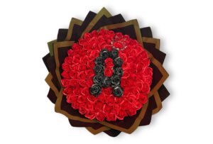 buchet 101 trandafiri de săpun roșii-Flowers31