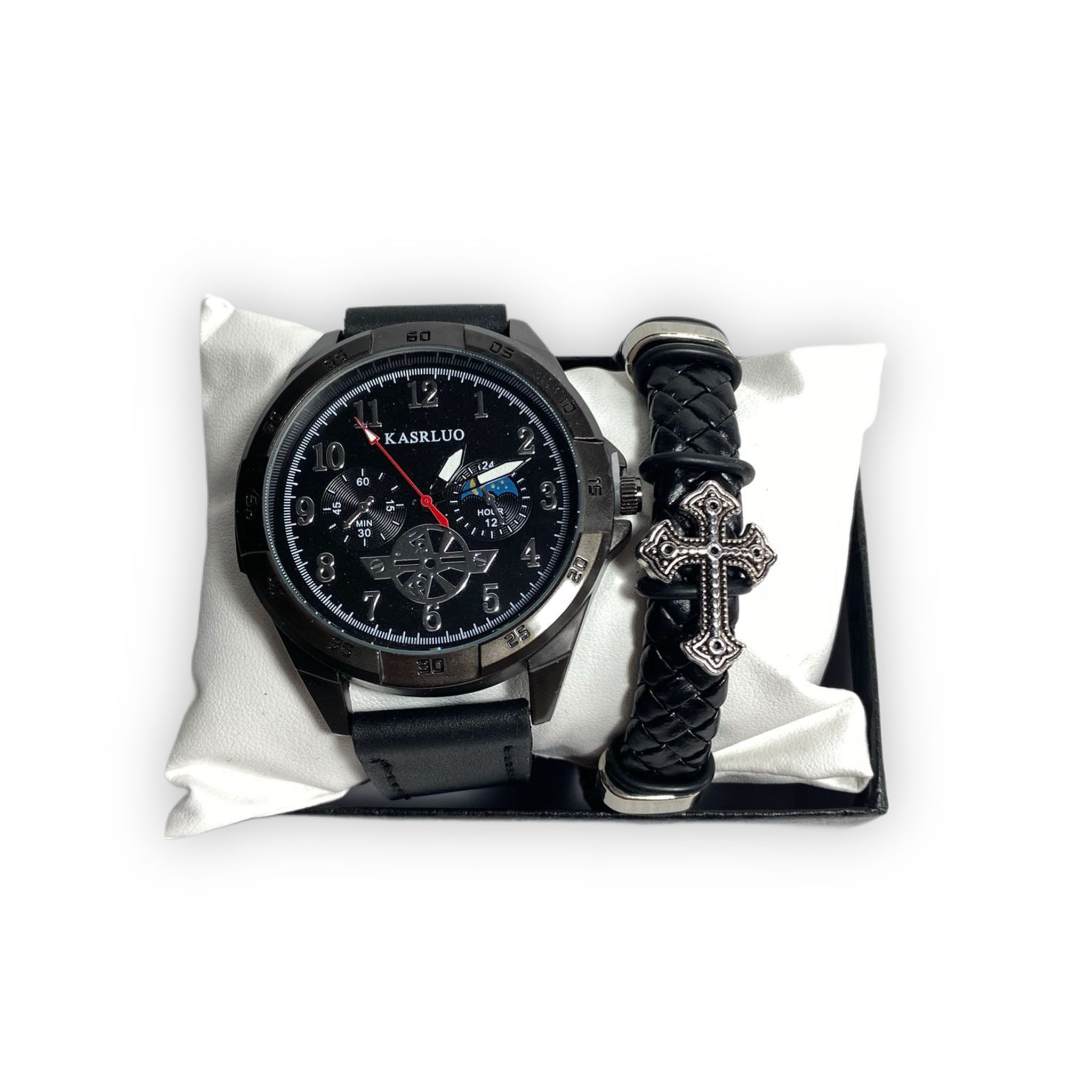 Set Ceas și Brățară-Black