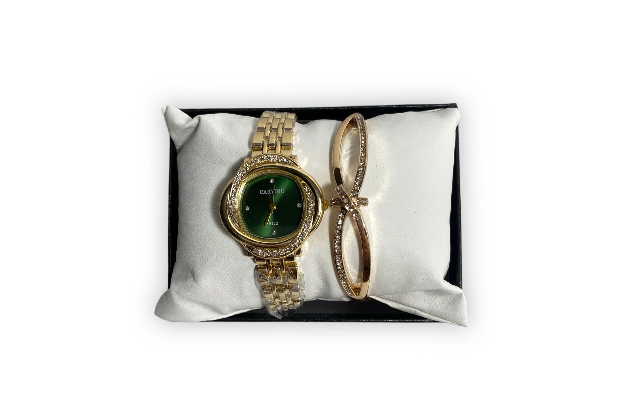 Set Cadou Ceas și Brățară Buterfly Gold-Flowers31