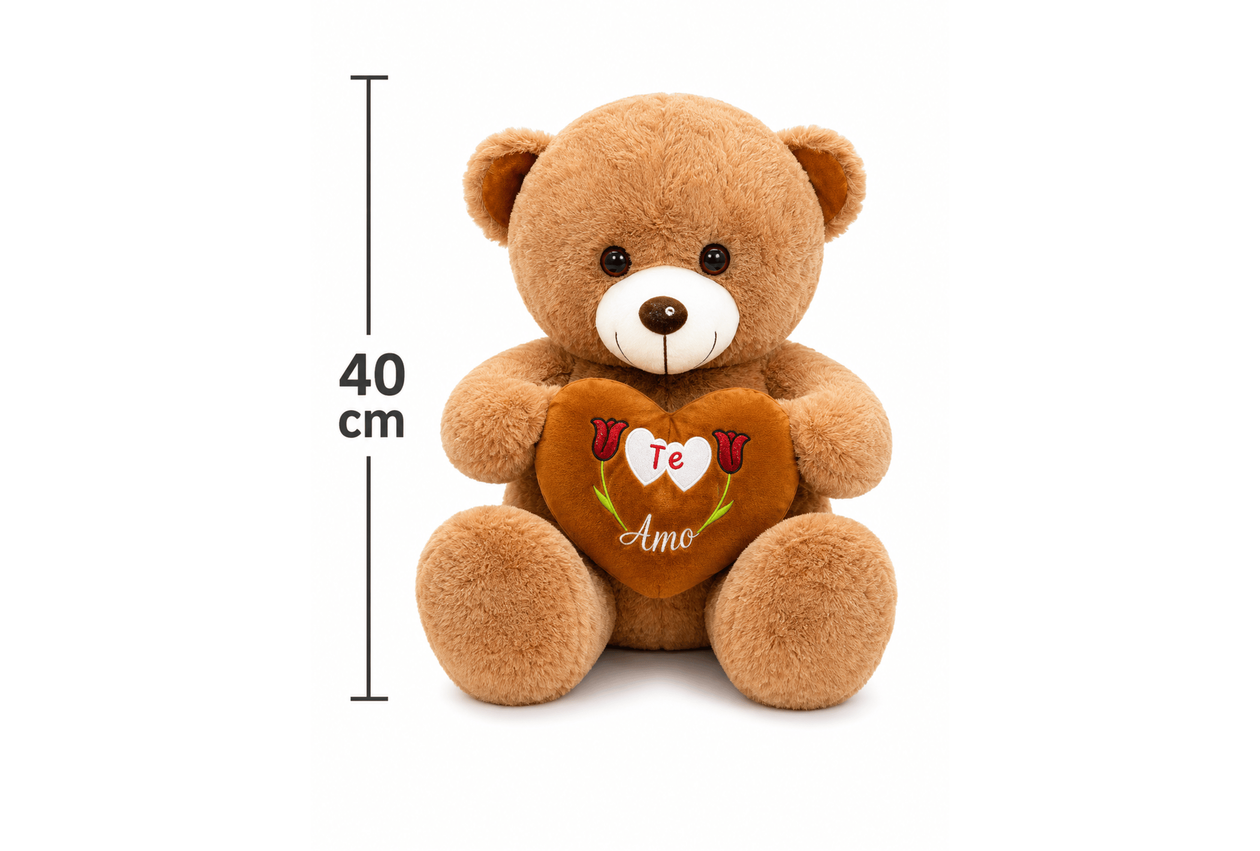 Ursuleț de Pluș cu Inimă Te Amo - 31Flowers