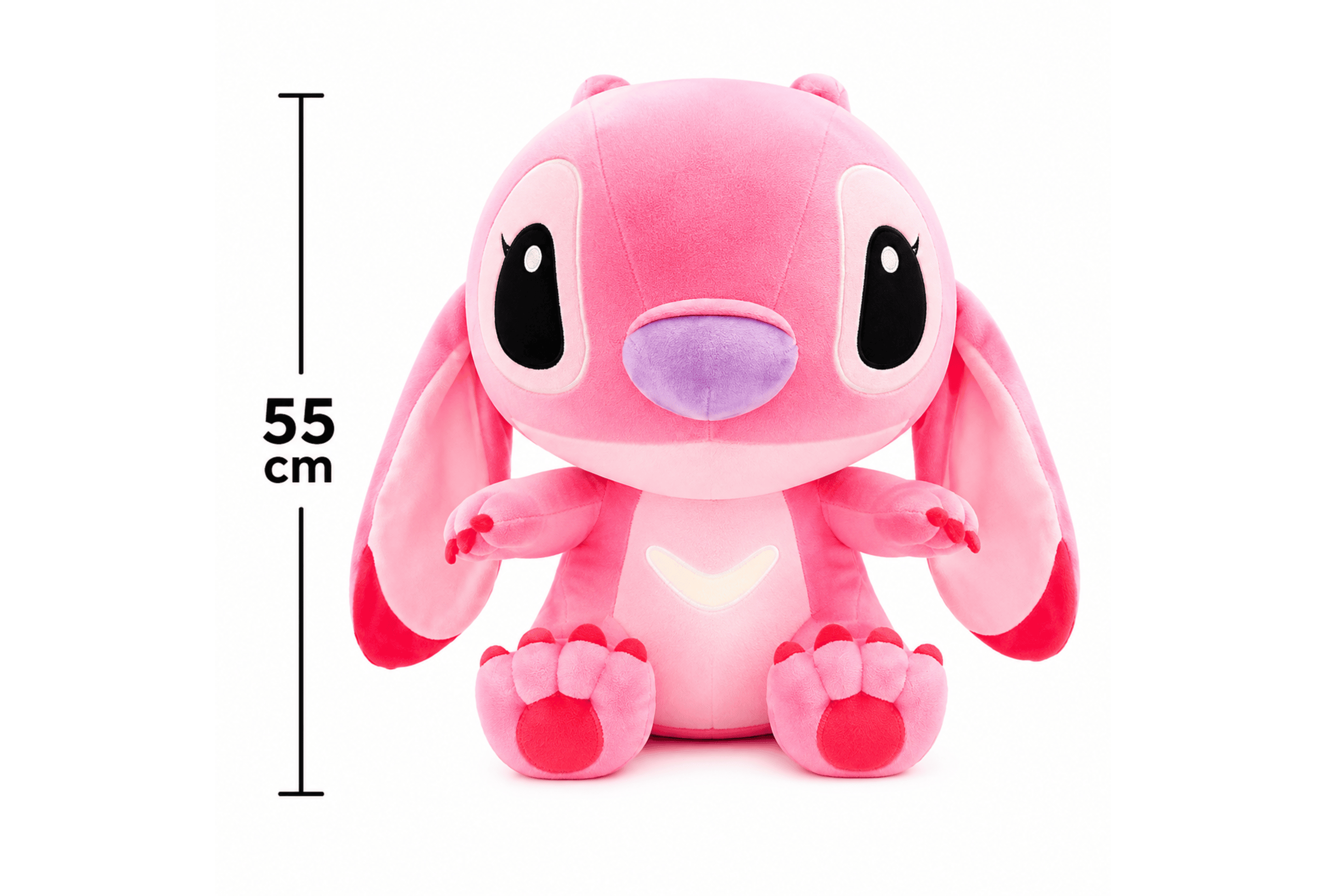Stitch Roz de Pluș 55 cm – Ediție Premium - 31Flowers