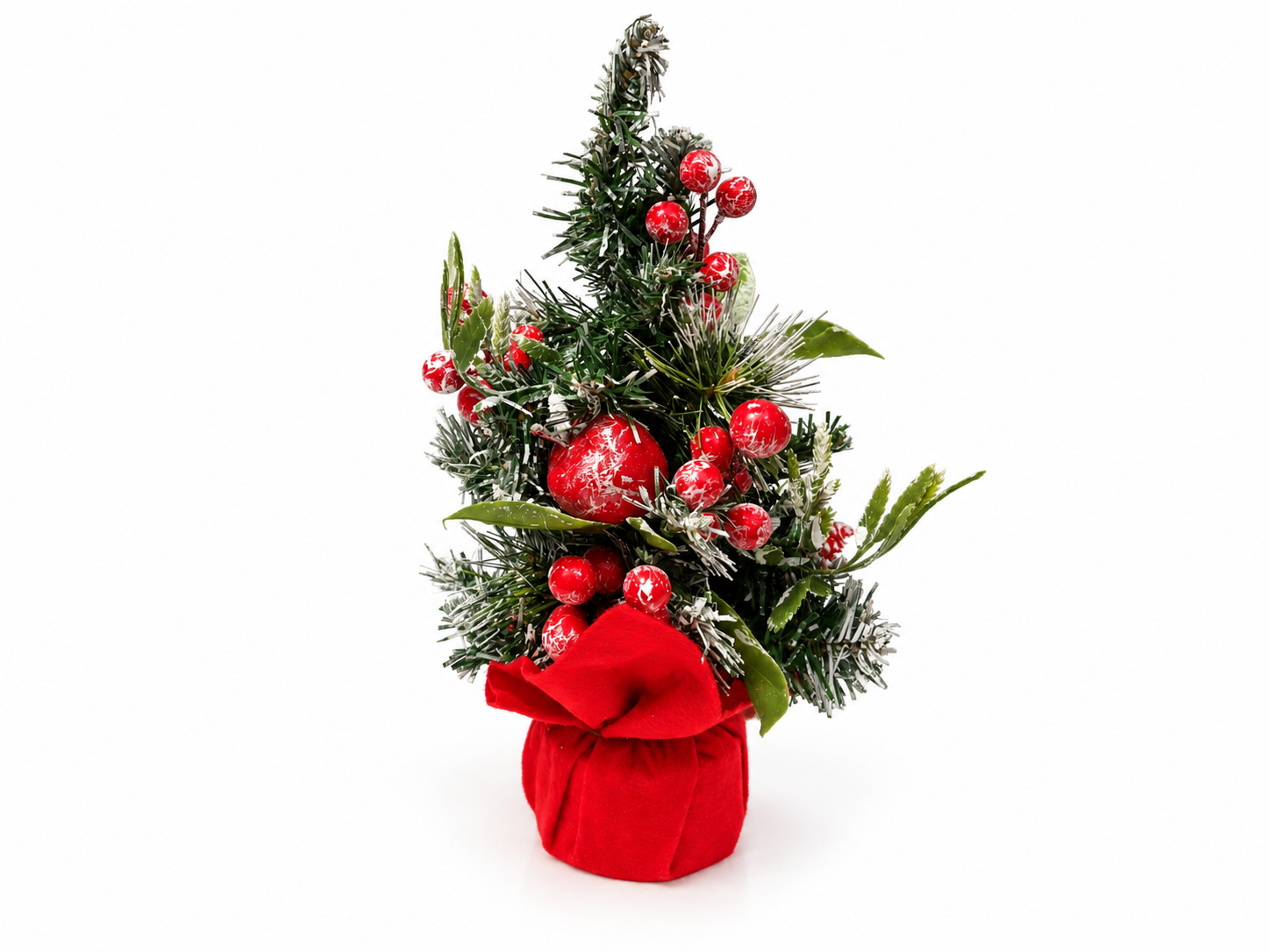 Brăduț Artificial de Crăciun cu Bobițe Roșii – Magia Iernii - Flowers31 Brăduț Artificial de Crăciun cu Bobițe Roșii – Magia Iernii - Flowers31