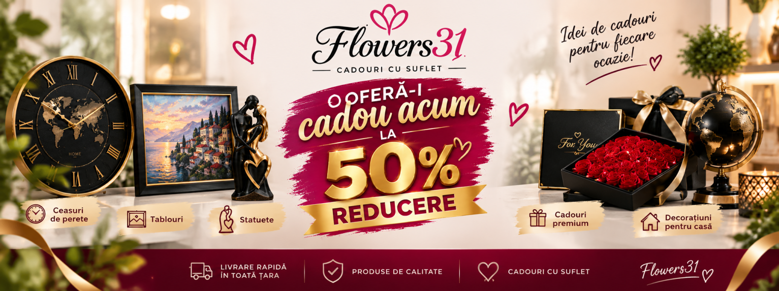 FLOWERS31 SALE - 50% REDUCERE